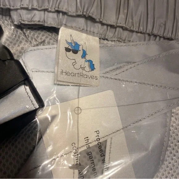 NEW iHeartRaves x Jauz Reflective Rave Chaps - Picture 4 of 5